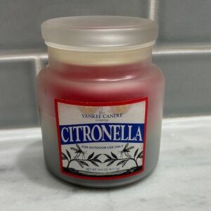 Vintage Yankee Candle Citronella Jar